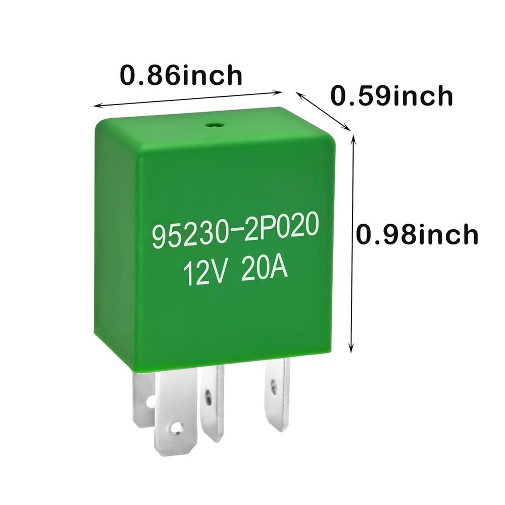Bil 4 Pins Flerbruks Strømrelé 12V 20A Reparasjon 95230-2P020 For Hyundai Kia