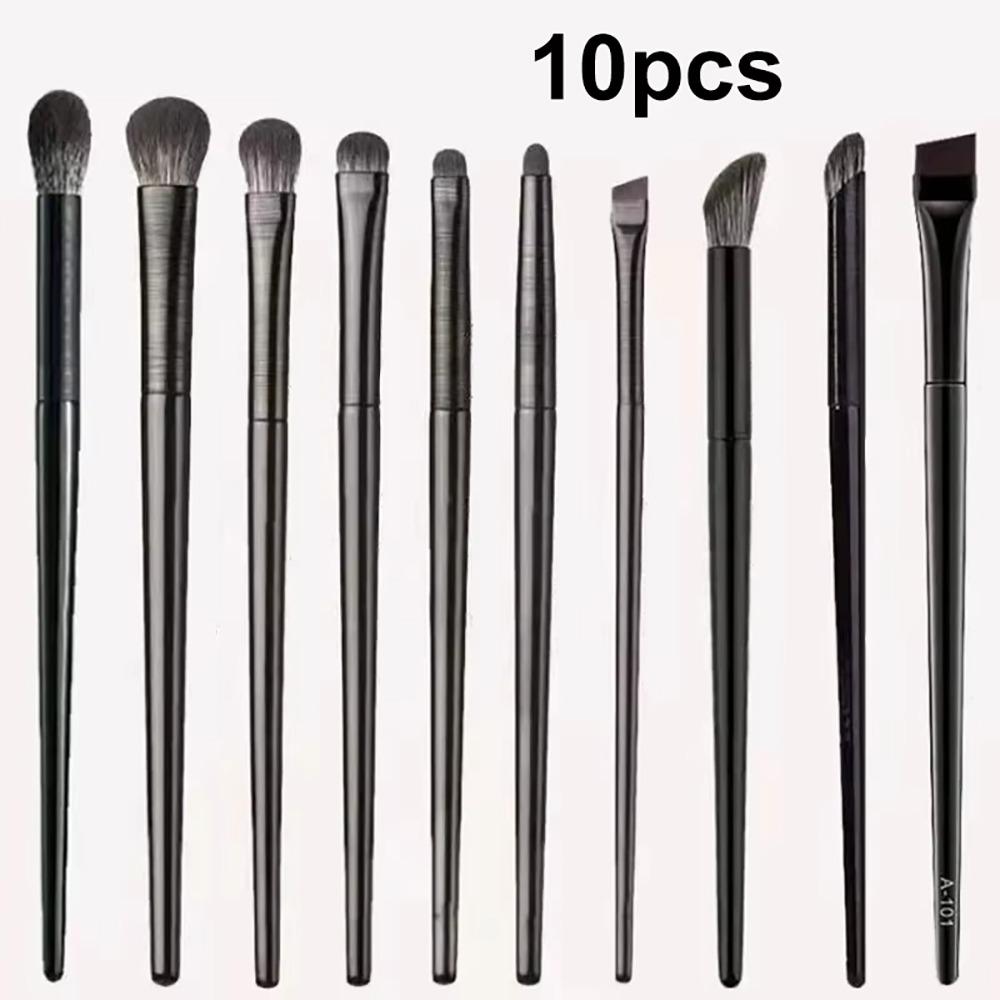 

10Pcs/Set Soft Bristle Eyeshadow Brushes Small Eyeliner Brush Facial Beauty Cosmetic Tool
