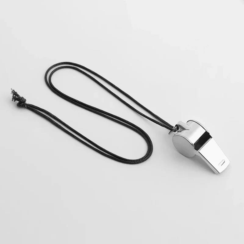 Hot Sale Metal Whistle Referee Sport Rugby Party Training School Football Basketball Cheer Stainless Steel Silbato Survival