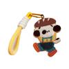 Dog Cartoon Embroidery Animal Toy Doll Keychain Bag Pendant Gift Accessories