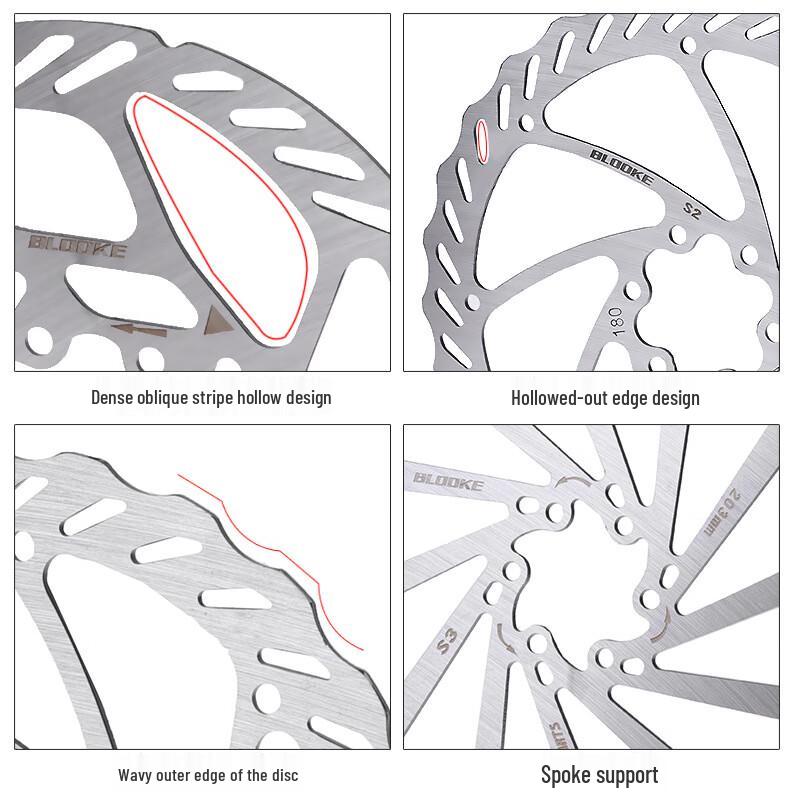 Lishi S2 Mountain/Road Bike 6-Bolt Brake Disc
