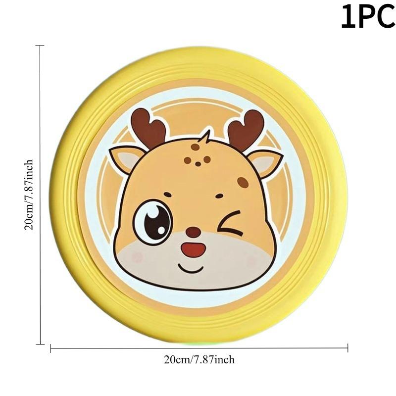 1PC Frisbee Children's Floppy Disc Outdoor DIY Professional Pet Dog Dog Frisbee Parent-child Toy Safety Soft Frisbee