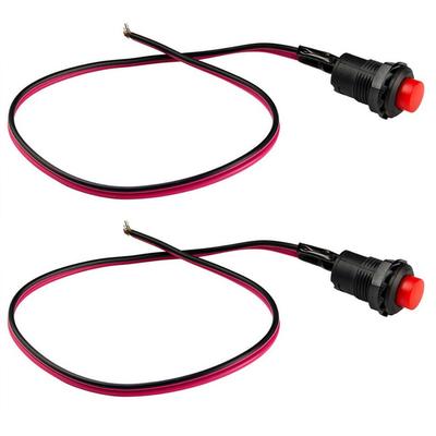 12V Voltage Modified Button Switch Button 2PCS Switch