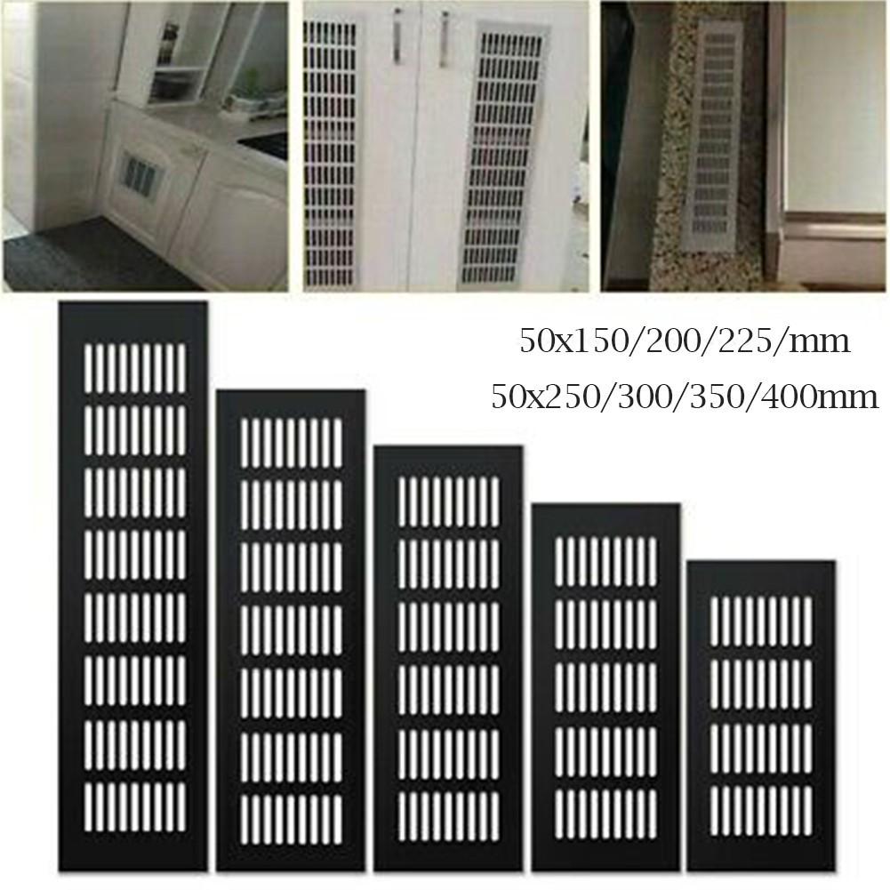 Aluminium Rectangular Cabinet Air Vent Grille 50mm for Ventilation