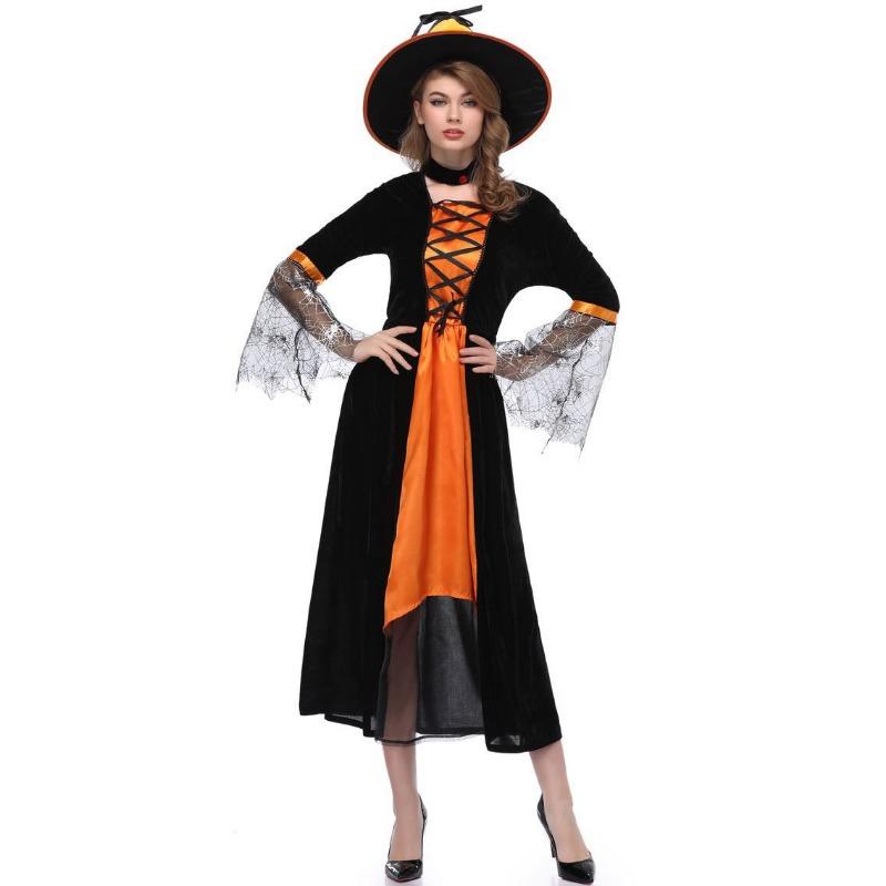 Halloween Cosplay Costumes Adult Witch, Party Witch Demon Show Costumes