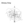 Car Compass World Map Wall Sticker Auto Tuning Accessories For Caravan Camper Van Motorhome Vanlife RV Camping Trailer Decal