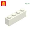 Non-Toxic 67Pcs/Lot 3010 1X4 Basic Building Blocks Moc Parts Compatible With Bricks Diy Children Toys Assembly Gift Storage Box