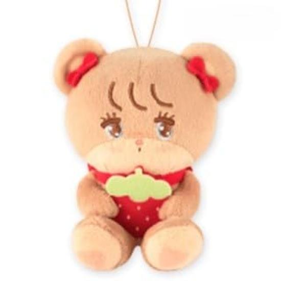 

mikko strawberry stuffed mascot mikko illustrations (latte 10cm)