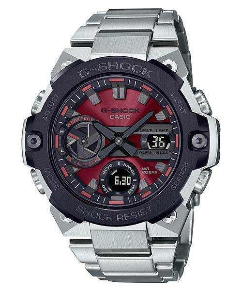 Casio Men's Stainless Steel 200M Water Resistant Shock Resistant Quartz Watch GST-B400AD-1A4