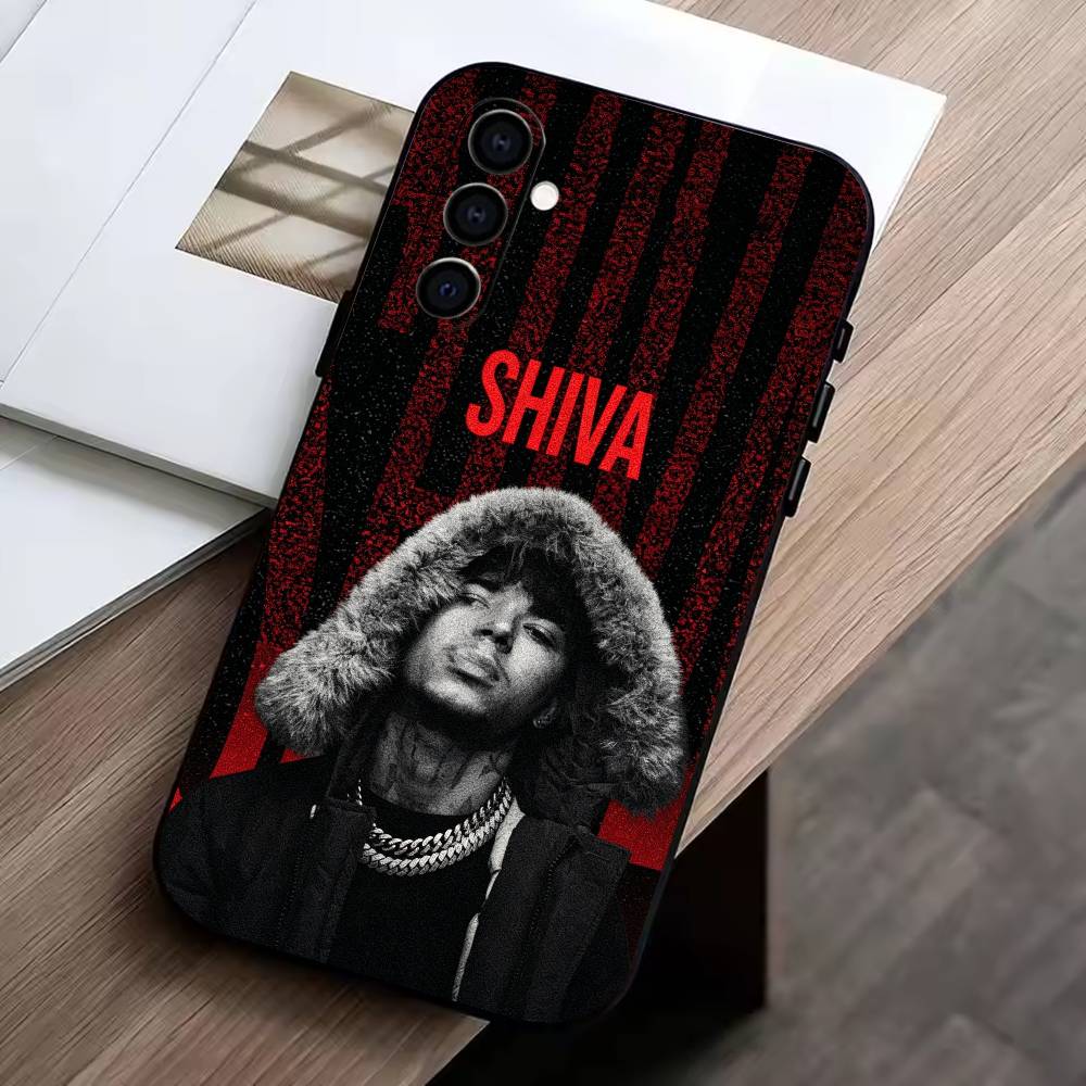 

Singer Shiva Rapper Phone Case Black Silicone Soft For Samsung Galaxy A73,A72,A71,A70,A53,A52,A51 Samsung a13 5g