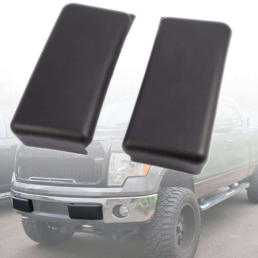 Car Front Lower Bumper Hole Cover Bezel Lid Cap Guard Protective Pad For Ford F-150 F150 2009-2014