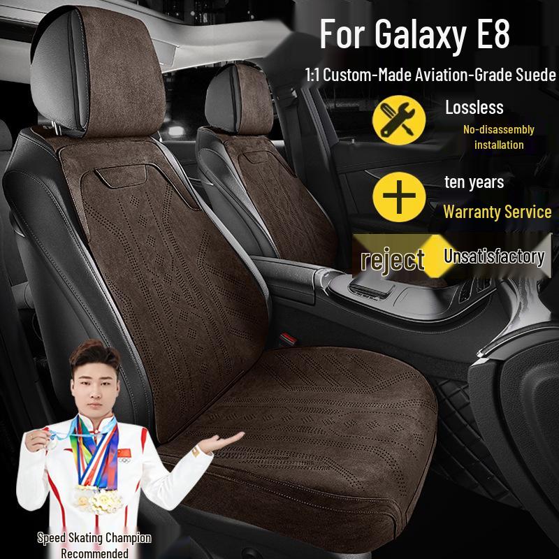 Geely Galaxy E8550 2WD Dragon PROMAX Starship Seat Covers and Suede Cushions