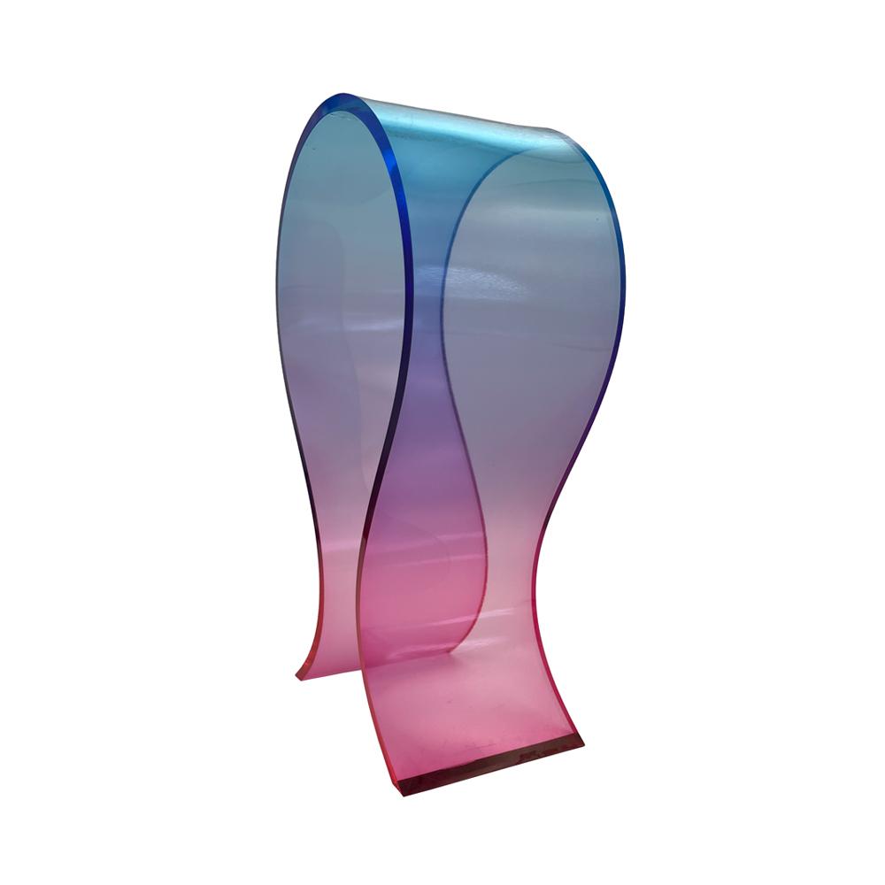 Modern Universal Acrylic Headphone Display Stand Earphone Headset Hanger Holder for Desk Display Acrylic&124*213*70mm