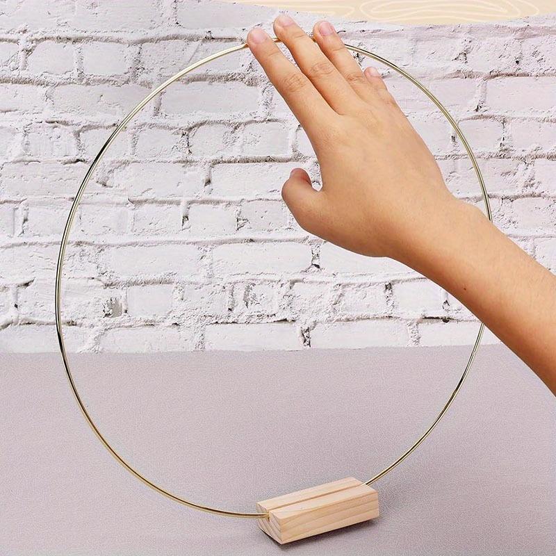 Ringdekoration | Hochzeitsrequisiten, Tafelaufsatz, Kann mit Ihren Lieblingsblumen selbst gestaltet werden, Party- und Hochzeitsdekorationen