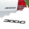 Insignia de aleación de Metal 3D 300c, pegatina con emblema para maletero trasero de coche, decoración para Aspen Sebring Ypsilon, accesorios para coche