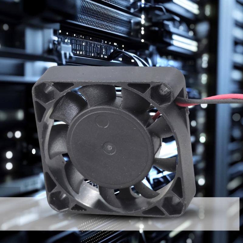 5VDC 40mm Mini-Lüfter USB-betrieben Geräuscharm Ölgelagert Für Netzwerkgeräte 3D-Drucker Flüsterleiser Betrieb