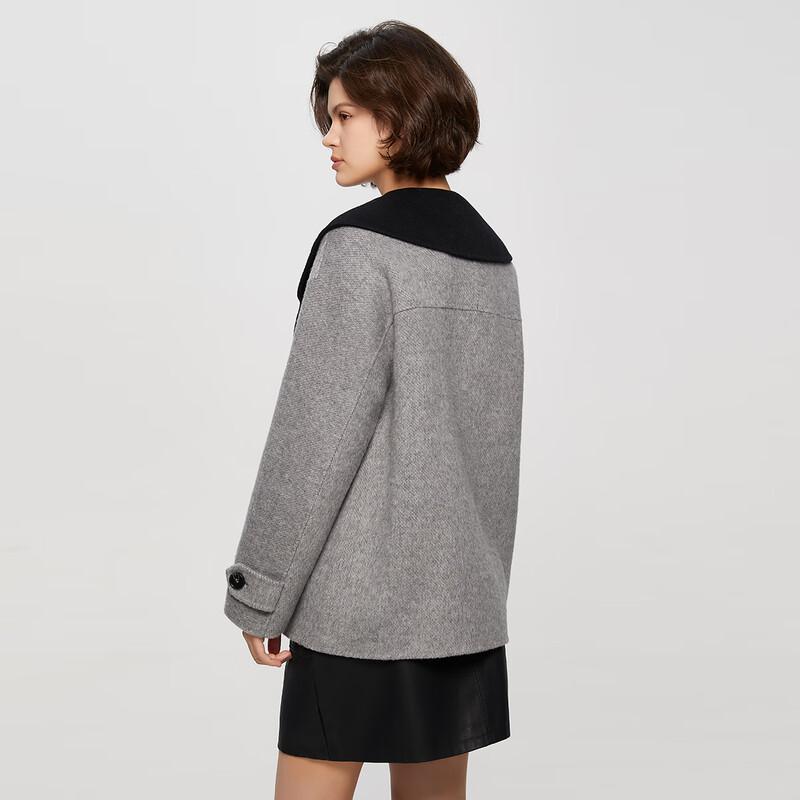 Women's Elegant Mid-length Wool Blend Coat