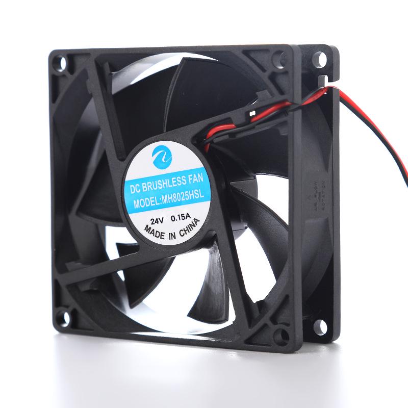8cm DC Cooling Fan for Plant Lamps and Mosquito Killers (Models 8010-8038)
