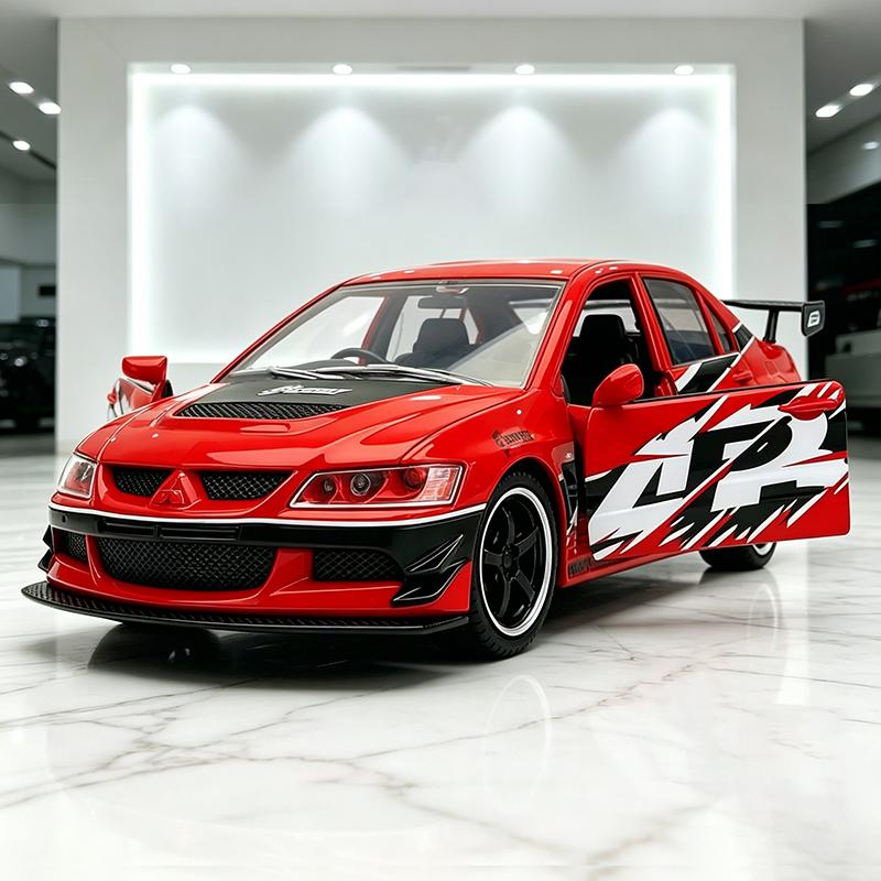 

JADA 1:32 Lancer Evolution IX EVO Alloy Car Diecasts & Vehicles Car Model Miniature Scale Model Car For Collection Gift
