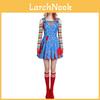 Childs Play Chucky Halloween Kostume Kjole Med Polyester Materiale Til Voksne Og Børn