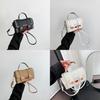 Stylish Small Shoulder Bag For Women In Black White And Khaki Perfect For Everyday Use