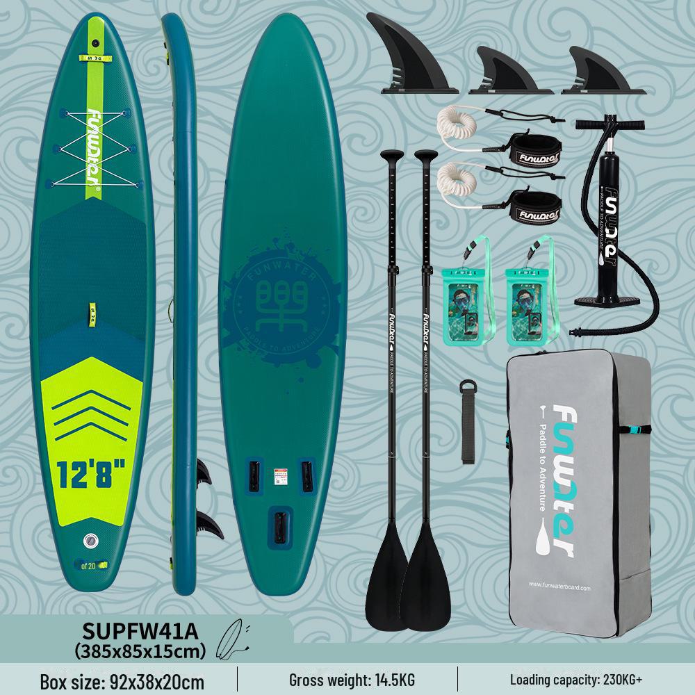 Inflatable SUP Board - Koi Design Paddleboard for Beginners