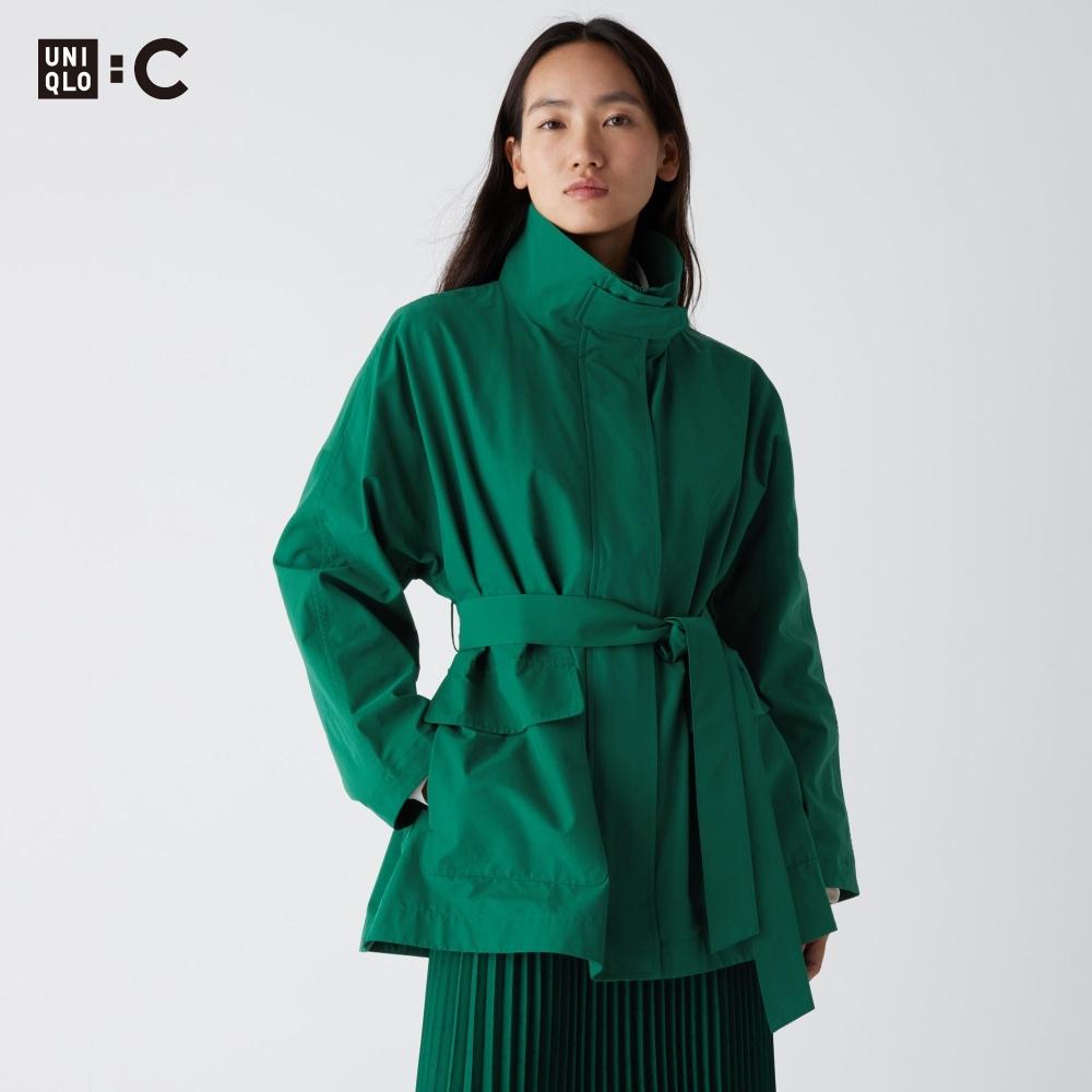 

Пальто оверсайз UNIQLO с воротником-стойкой