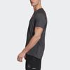 Adidas Runner Tee Sport Training Quick-Dry Short Sleeve Men Tops Grey GH7895