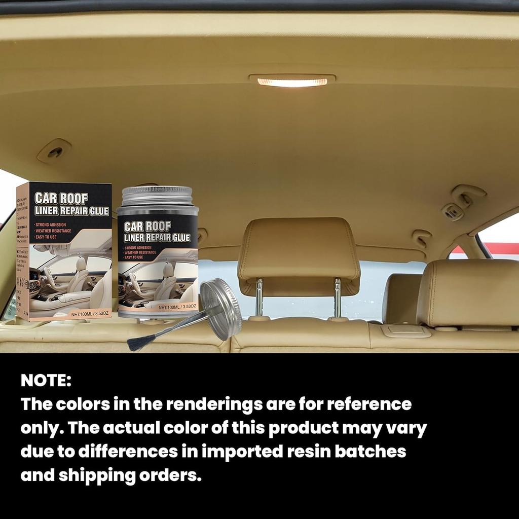 Headliner Adhesive,Upholstery Glue for Cars,Fabric Glue,High Viscosity,Waterproof, Heat Resistant, Headliner Adhesive,Suitable for Automotive