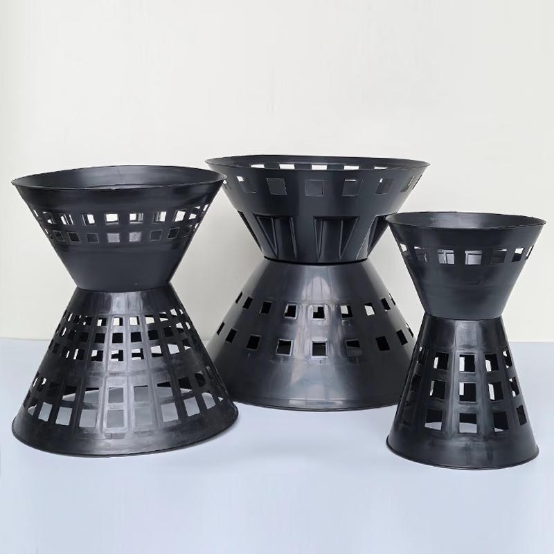 Creative Cylindrical Plastic Flower Arranging Base