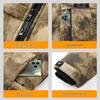Men's Winter Thickened Velvet Camouflage Jacket - Warm, Wear-Resistant, Cold-Protective Labor Coat for Northeast Conditions.