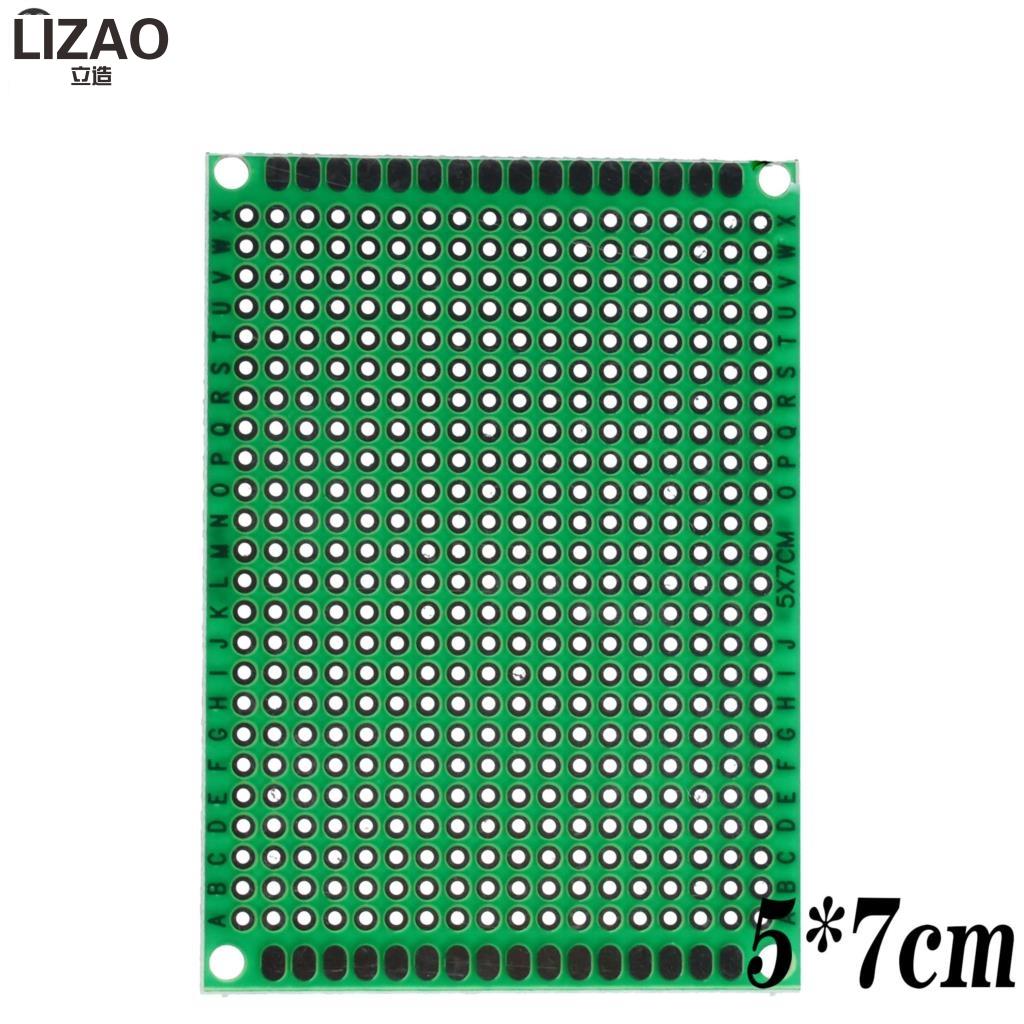 9x15 8x12 7x9 6x8 5x7 4x6 3x7 2x8 cm Doppelseitig Prototyp DIY Universal Gedruckte Schaltung PCB Platine Protoboard Für Arduino