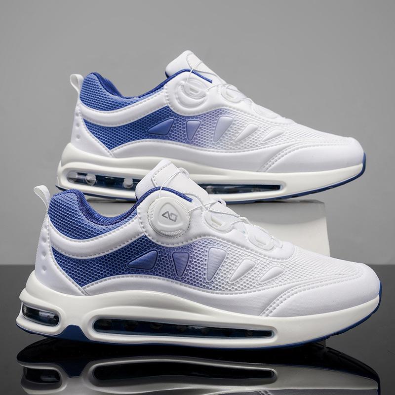 

New air cushion men s shoes sports running fashion casual shoes breathable hiking shoes dad shoes male manufacturer one piece 39