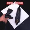 Spring new versatile flat shoes women's soft sole shallow mouth pointed single shoes soft leather four seasons ladyshoes black work shoes