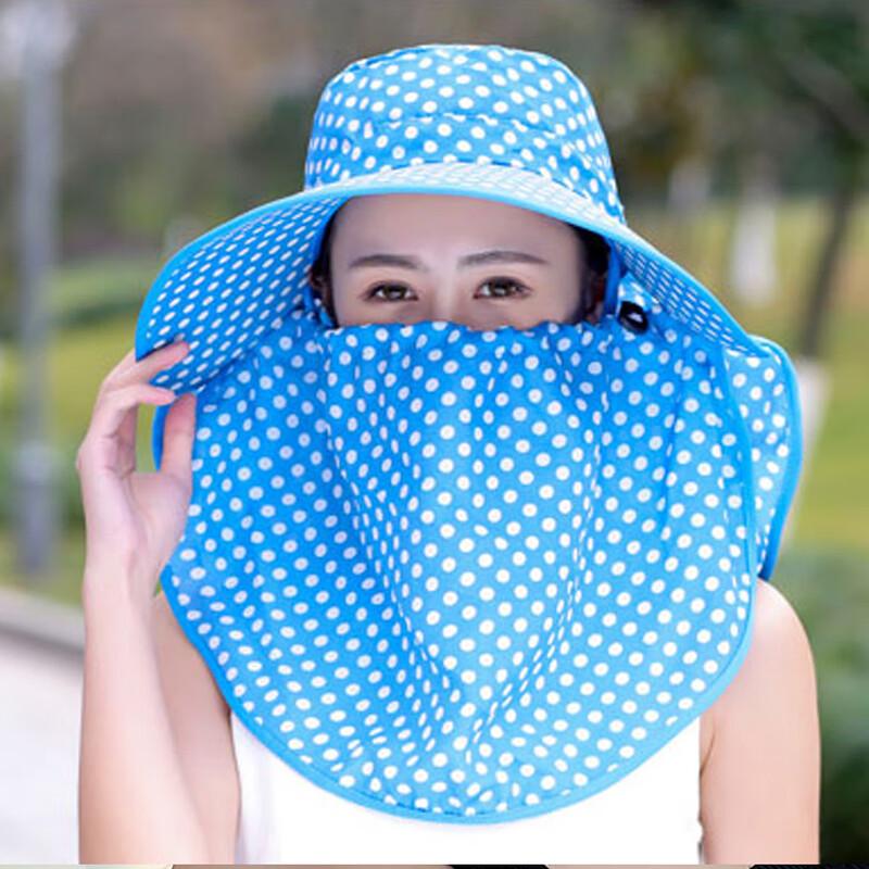 MEET SUNNY Women's Wide Brim Windproof Sun Hat