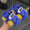 Children's Crocs Summer Baby1-3Years Old2Infant Toddler Non-Slip Boys and Girls Kids Closed-Toe Car Light-Up Slippers