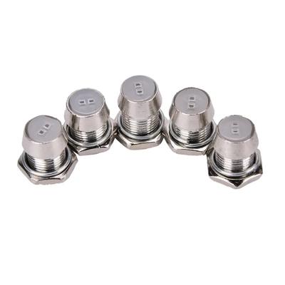 10 Pcs Copper 5mm Light Emitting Diode LED Holder Mount Panel Display New