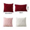 Snowflake Throw Pillowcover Christmas Tree Cushion Cover Christmas Plush Pillowcase  Sofa/Bed