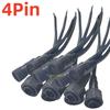 5/10Pairs 2pin 3Pin 4pin Led Waterproof Connector Male To Female Waterproof Cable for 5050 RGB WS2811 2812 6812 Led Strip Driver