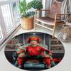 Cristiano Ronaldo Golden Ball Triumph Celebration Carpet Suitable For All Seasons Floor Mats Bathroom Mat Christmas Gifts Art