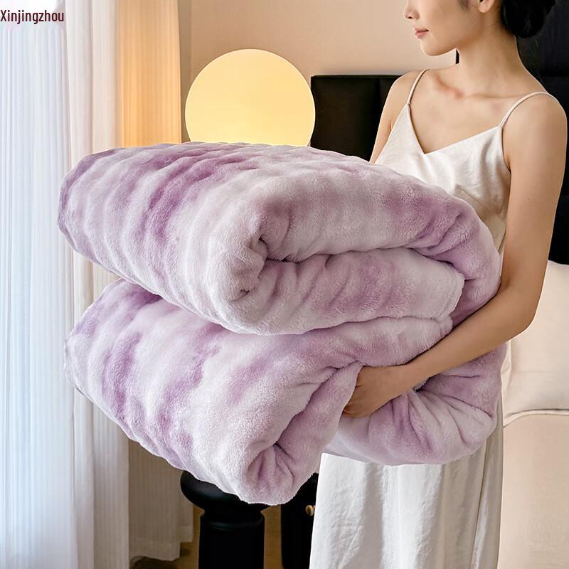 

Xinjingzhou Утолщенное коралловое флисовое одеяло для сна 200x230 см