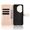 For Honor 400 Pro 5G (Global) Wallet Case Dot Pattern Imprint PU Leather Phone Cover with Wrist Strap