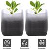 Indoor Non-woven Fabric Germination Seeding Bags Nursery Plant Grow Bags Flower Planting Bag Gardening Supplies 100 Pack