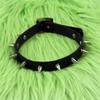 Femeie Negru Punk Guler Choker Colier Sexy Piele PU Lacăt Inimă Cheie Spike Choker Gothic Accesorii Cosplay Bijuterii Petrecere