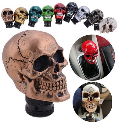 Automatic Gear Shift Knob Skull Personalized Modification Sport Lever Gear Stick Universal Manual Head Lever Auto Parts 9