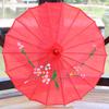 Ancient Style Silk Cloth Paper Umbrella for Dance and Cheongsam Performance - Decorative Craft Umbrella In Various Sizes for Adults and Kids