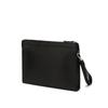 Daks Black Cowhide Clutch Bag With Embossed Pattern Dbba6f481bk