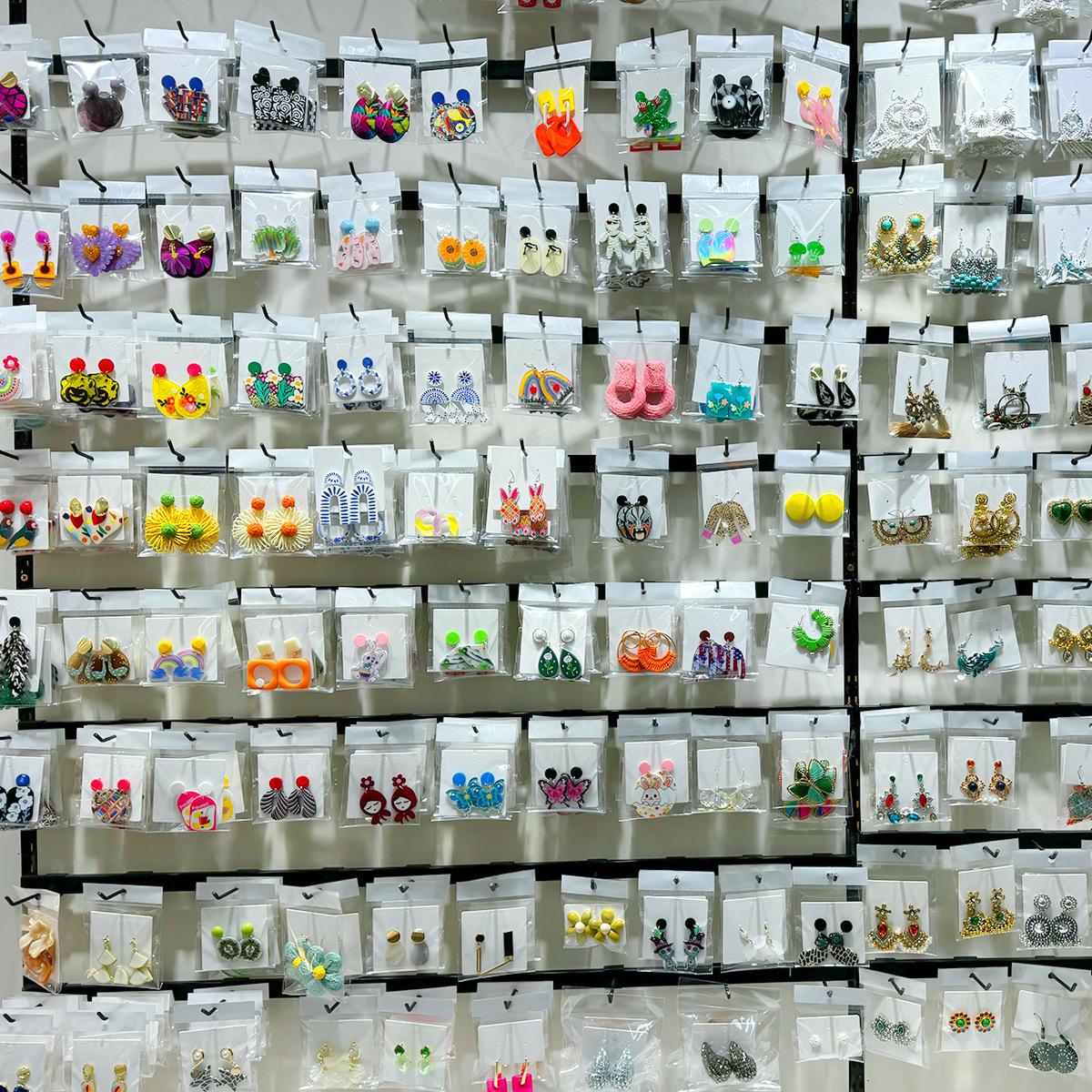 22646 Women's Silver Needle Internet Celebrity Temperament Live Broadcast Explosion Earrings Fashion Versatile Night Market Supply Street Stall Earrings Ear Jewelry