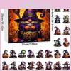 Halloween Adventskalender Mit Cartoon-Geistern Acryl-Dekoration Für Partygeschenke