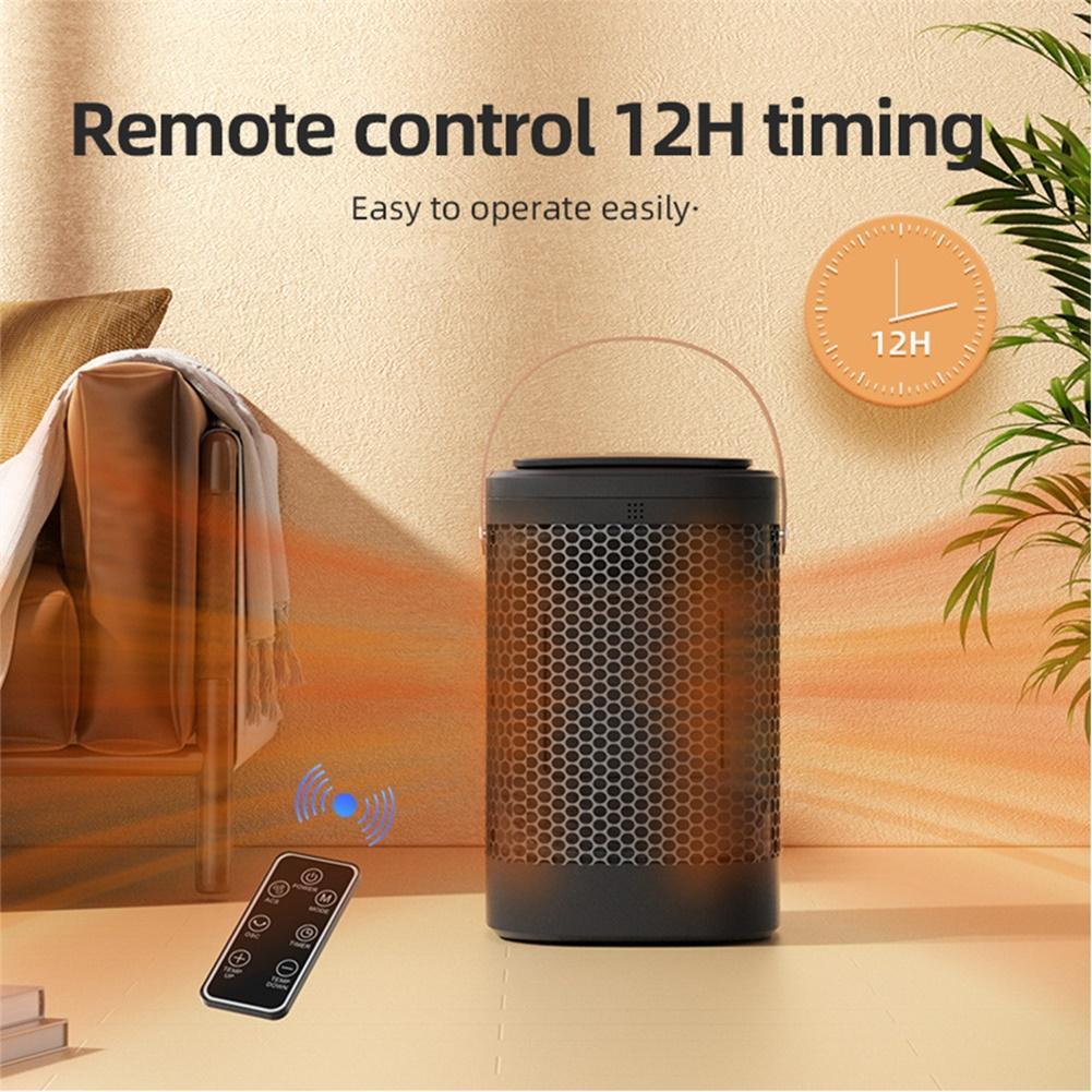 

15,7*15,7*25,1 см Керамический нагреватель PTC Регулируемая температура Нагреватель с осцилляцией Быстрый нагрев Нагреватель Таймер на 12 часов 3 скорости China Mainland